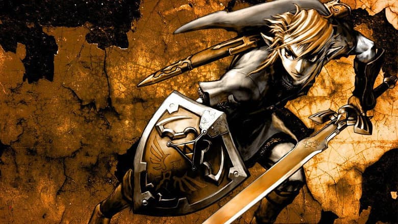 Backdrop from The Legend of Zelda: The Hero of Time