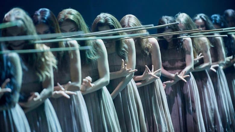 Backdrop from Akram Khan's Giselle