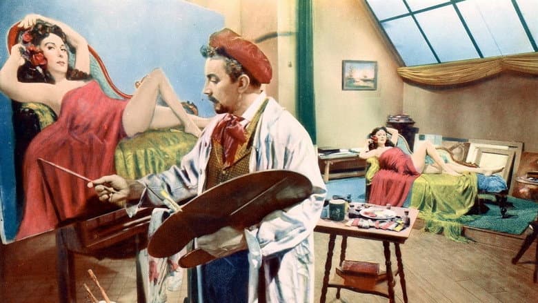 Backdrop from Phantom of the Rue Morgue