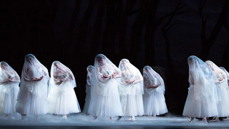 Backdrop from Giselle: Ballet in Cinema