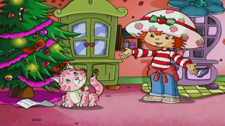 Backdrop from Strawberry Shortcake: Berry, Merry Christmas
