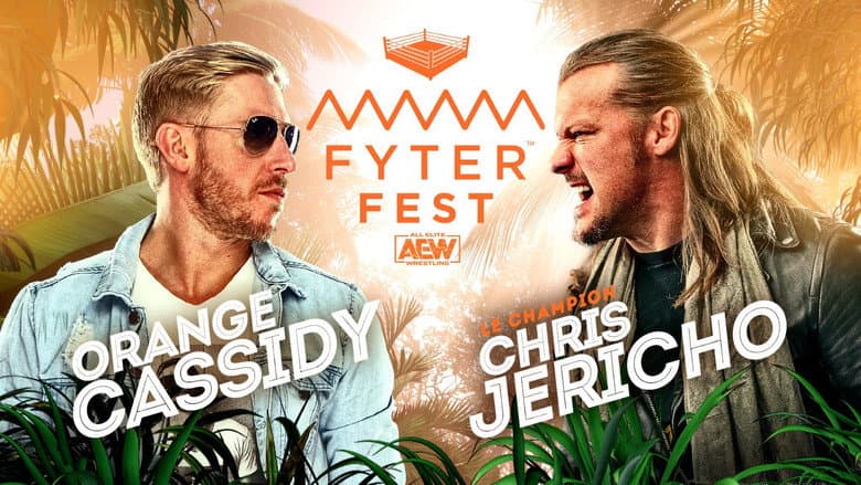 Backdrop from AEW Fyter Fest