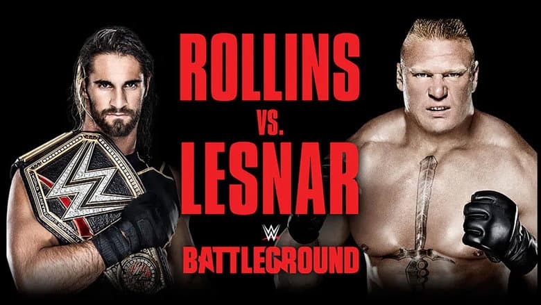 Backdrop from WWE Battleground 2015