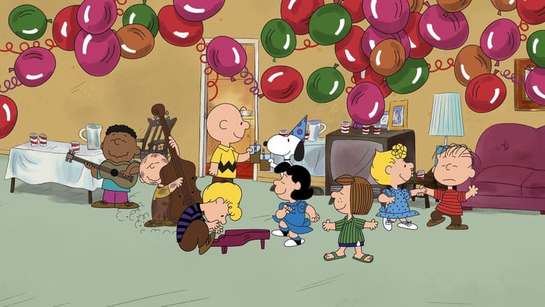 Backdrop from Happy New Year, Charlie Brown