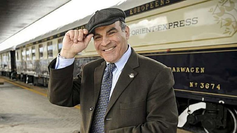 Backdrop from David Suchet on the Orient Express