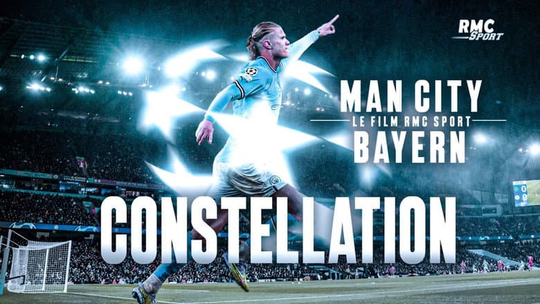 Backdrop from Manchester City-Bayern : Constellation