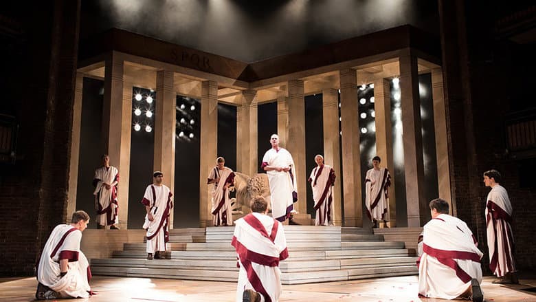 Backdrop from RSC Live: Julius Caesar