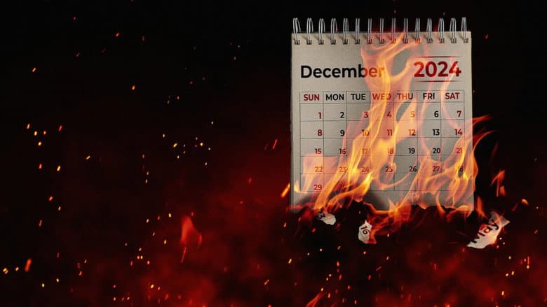 Backdrop from Torching 2024: A Roast of the Year