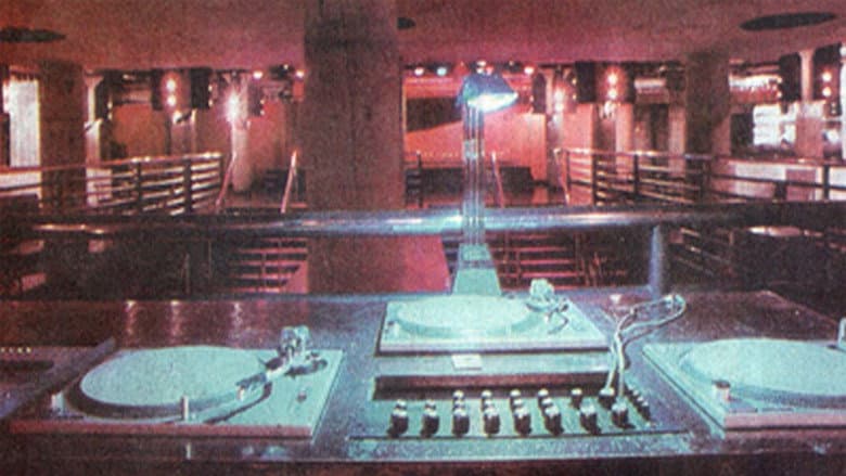 Backdrop from Warriors of the Discotheque