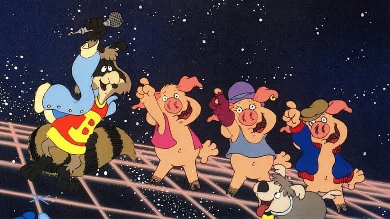Backdrop from The Raccoons: Let's Dance!