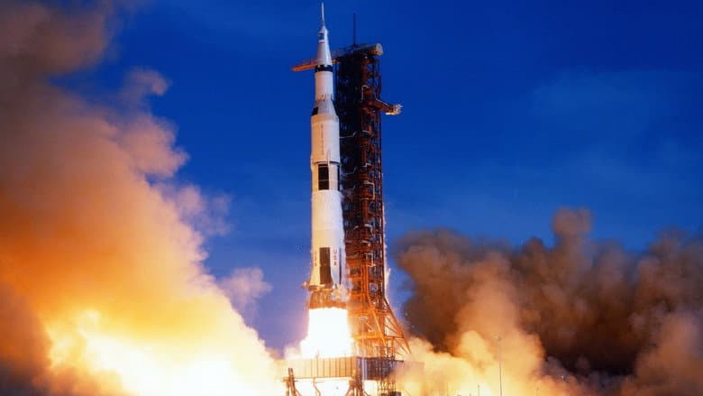 Backdrop from The Mighty Saturns: Saturn V