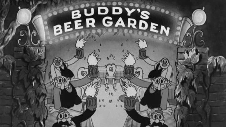 Backdrop from Buddy's Beer Garden