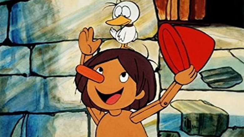 Backdrop from The Adventures of Pinocchio