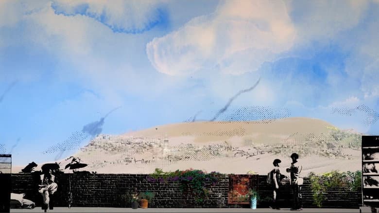 Backdrop from Rituals Under a Scarlet Sky