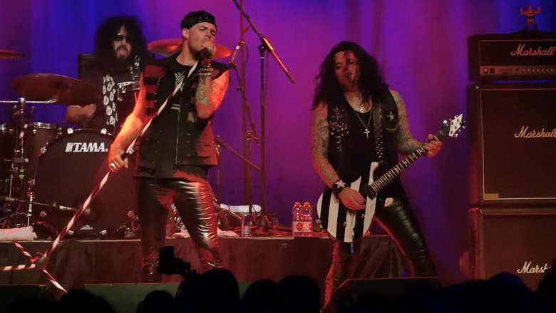 Backdrop from Quiet Riot : One Night in Milan