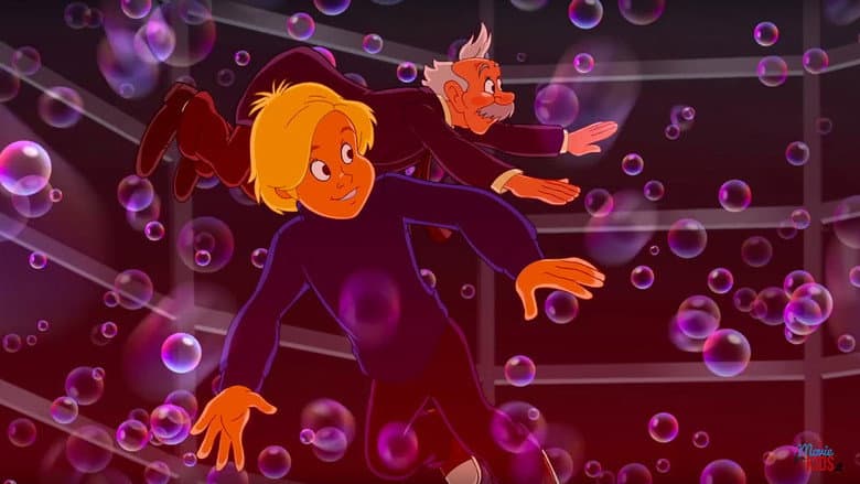 Backdrop from Tom and Jerry: Willy Wonka & the Chocolate Factory