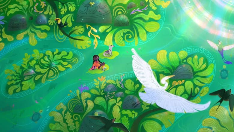 Backdrop from Mu-Ki-Ra