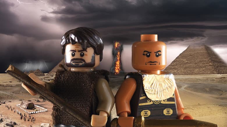 Backdrop from Exodus: A Brickfilm