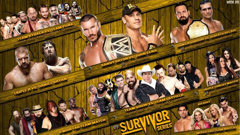 Backdrop from WWE Survivor Series 2013