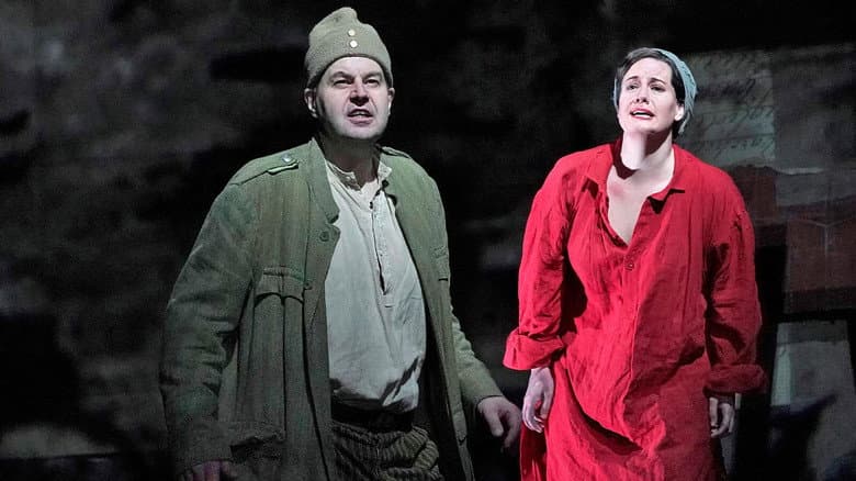 Backdrop from The Metropolitan Opera: Wozzeck