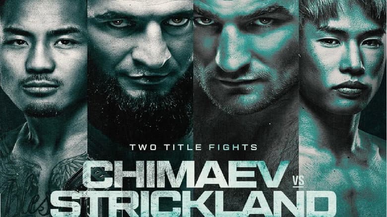 Backdrop from UFC 328: Chimaev vs Strickland
