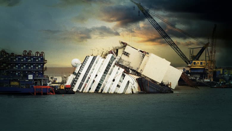Backdrop from Raising the Costa Concordia