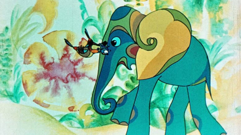 Backdrop from How the Elephant Fell Into the Pit