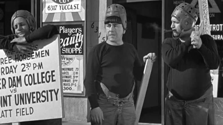 Backdrop from Three Little Pigskins