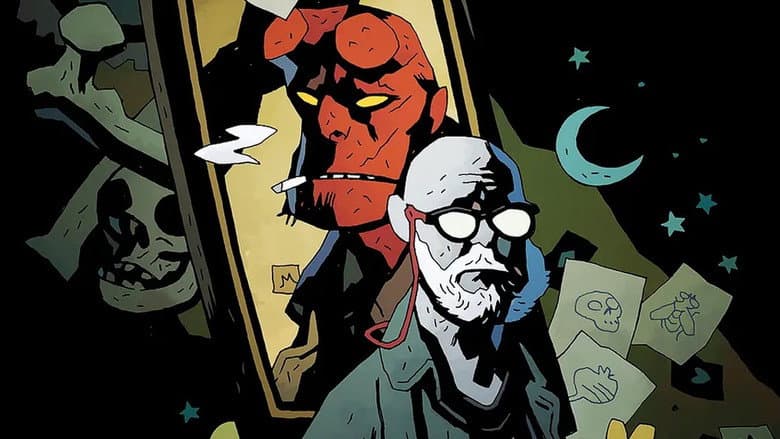 Backdrop from Mike Mignola: Drawing Monsters