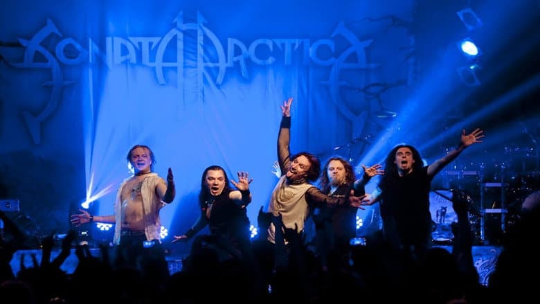 Backdrop from Sonata Arctica - Live in Finland
