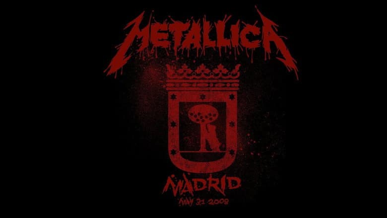 Backdrop from Metallica: Live in Madrid, Spain - May 31, 2008