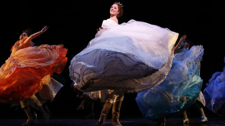 Backdrop from The Princess Diary: Backstage at 'Cinderella' with Laura Osnes