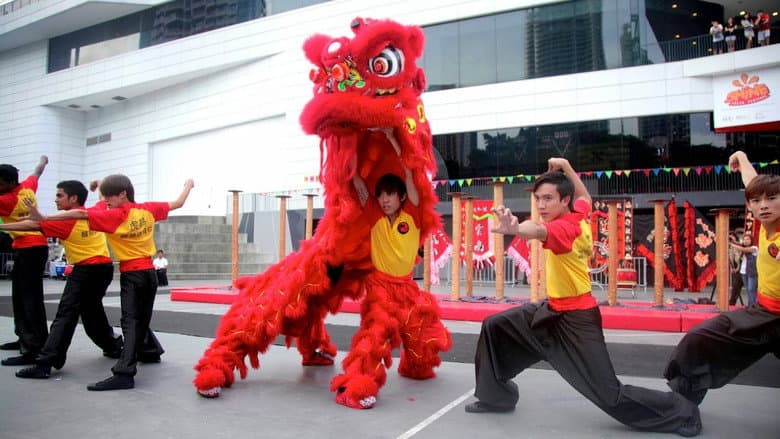 Backdrop from The Lion Men