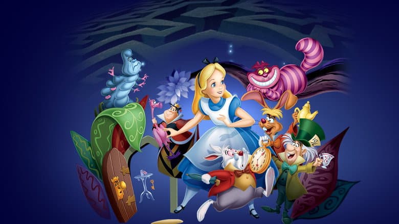 Backdrop from Alice in Wonderland