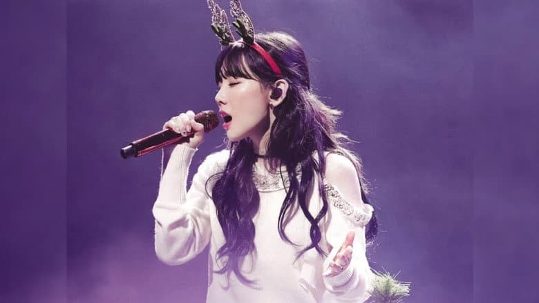 Backdrop from Taeyeon Special LIVE "The Magic Of Christmas Time" Concert