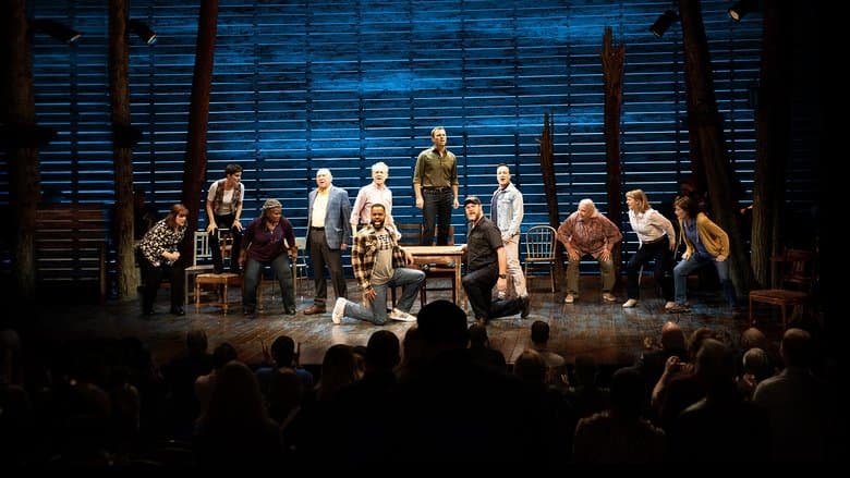 Backdrop from Come from Away