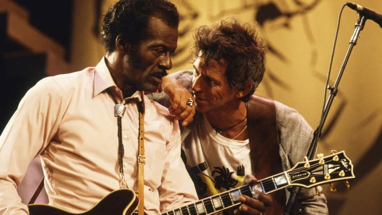 Backdrop from Chuck Berry: Hail! Hail! Rock 'n' Roll