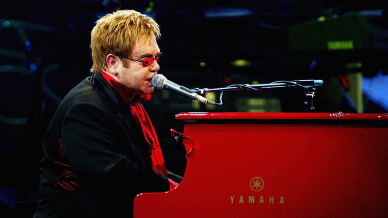Backdrop from Elton John: The Red Piano