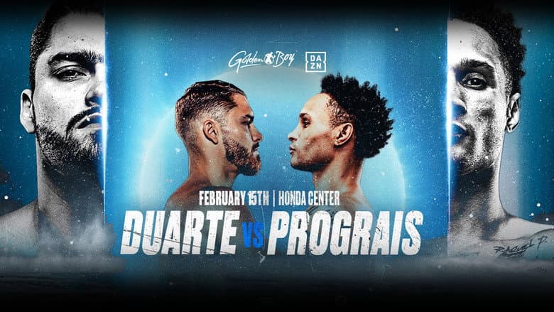 Backdrop from Oscar Duarte vs. Regis Prograis