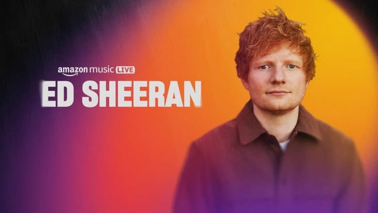 Backdrop from Amazon Music Live: Ed Sheeran