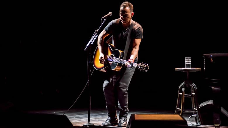 Backdrop from Springsteen on Broadway