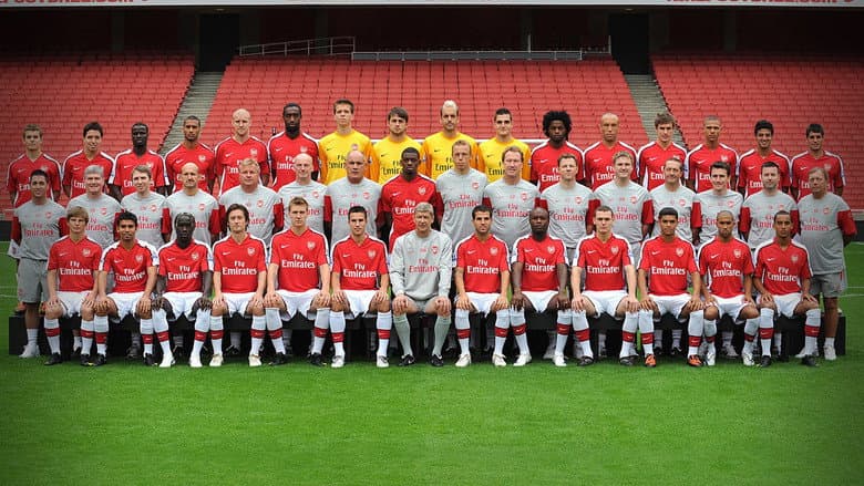 Backdrop from Arsenal: Season Review 2009-2010