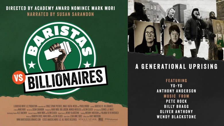 Backdrop from Baristas vs Billionaires