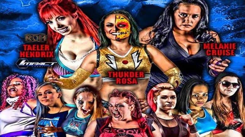 Backdrop from Girl Fight Wrestling 11