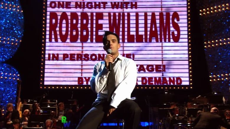 Backdrop from One Night with Robbie Williams