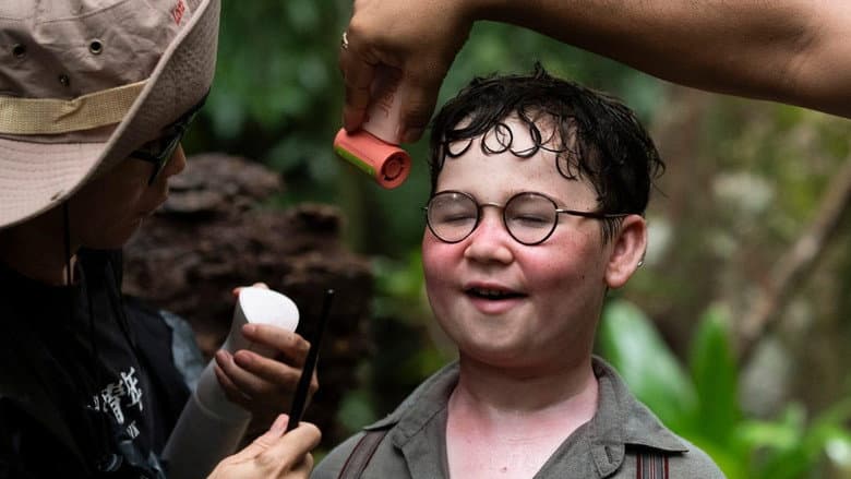 Backdrop from Making of Lord of the Flies