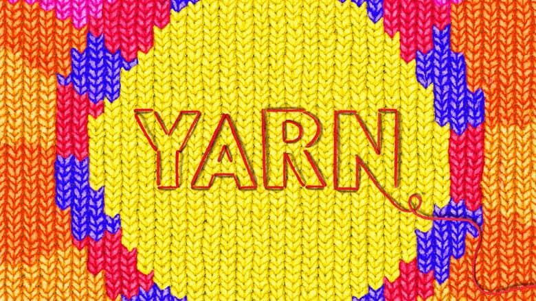 Backdrop from Yarn