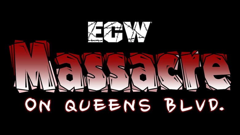 Backdrop from ECW Massacre on Queens Boulevard