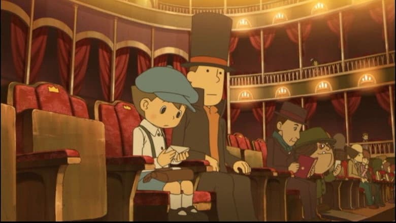 Backdrop from Professor Layton and the Eternal Diva
