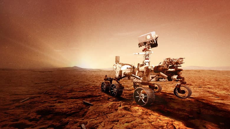 Backdrop from Built for Mars: The Perseverance Rover
